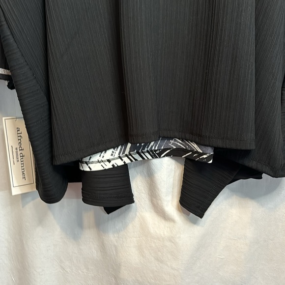 NWT Alfred Dunner‎ 3-in-1 Black/White Shirt/cardigan Combo in Size 3X - Picture 11 of 15